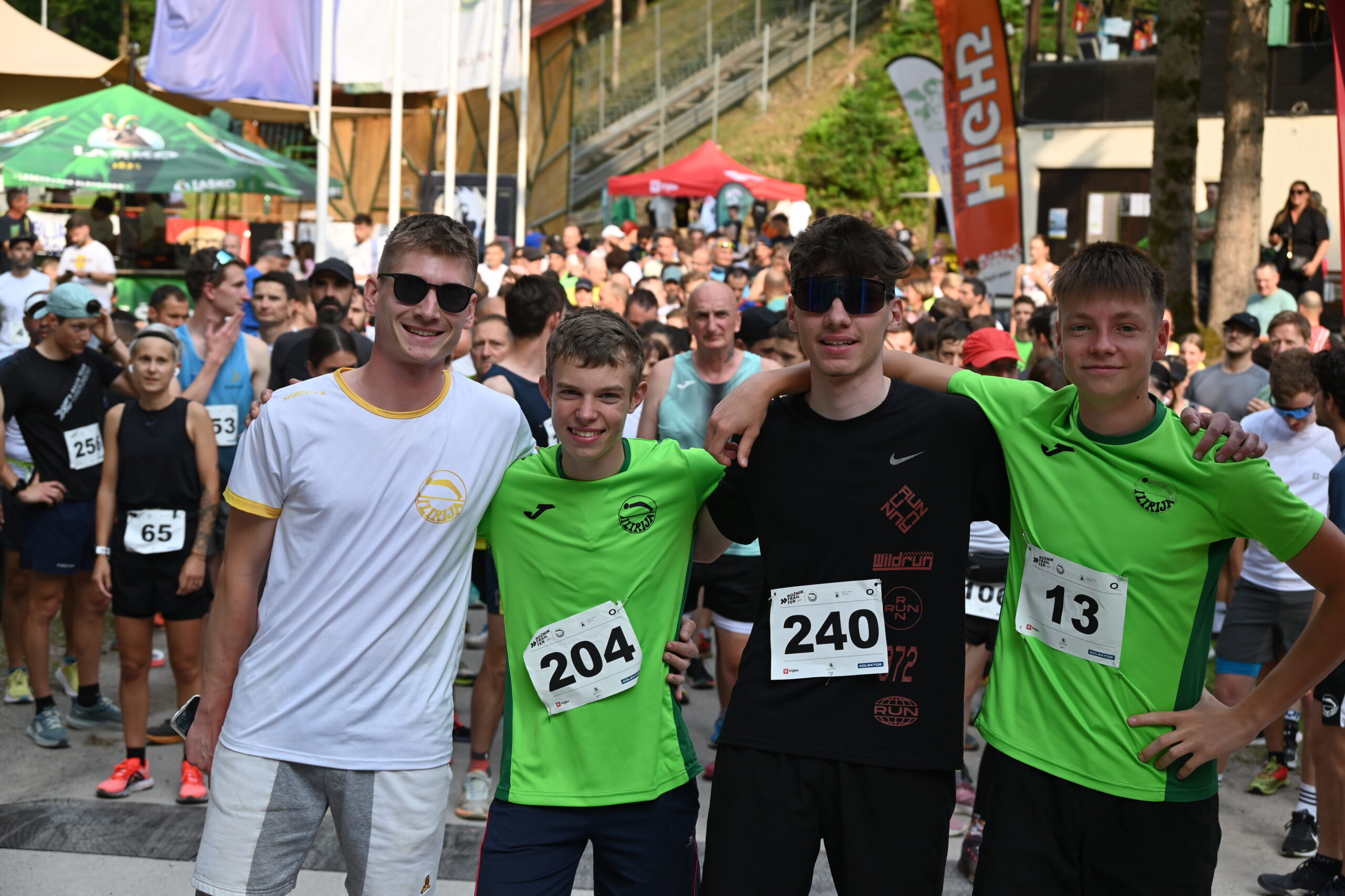 Štart Rožnik trail 2025